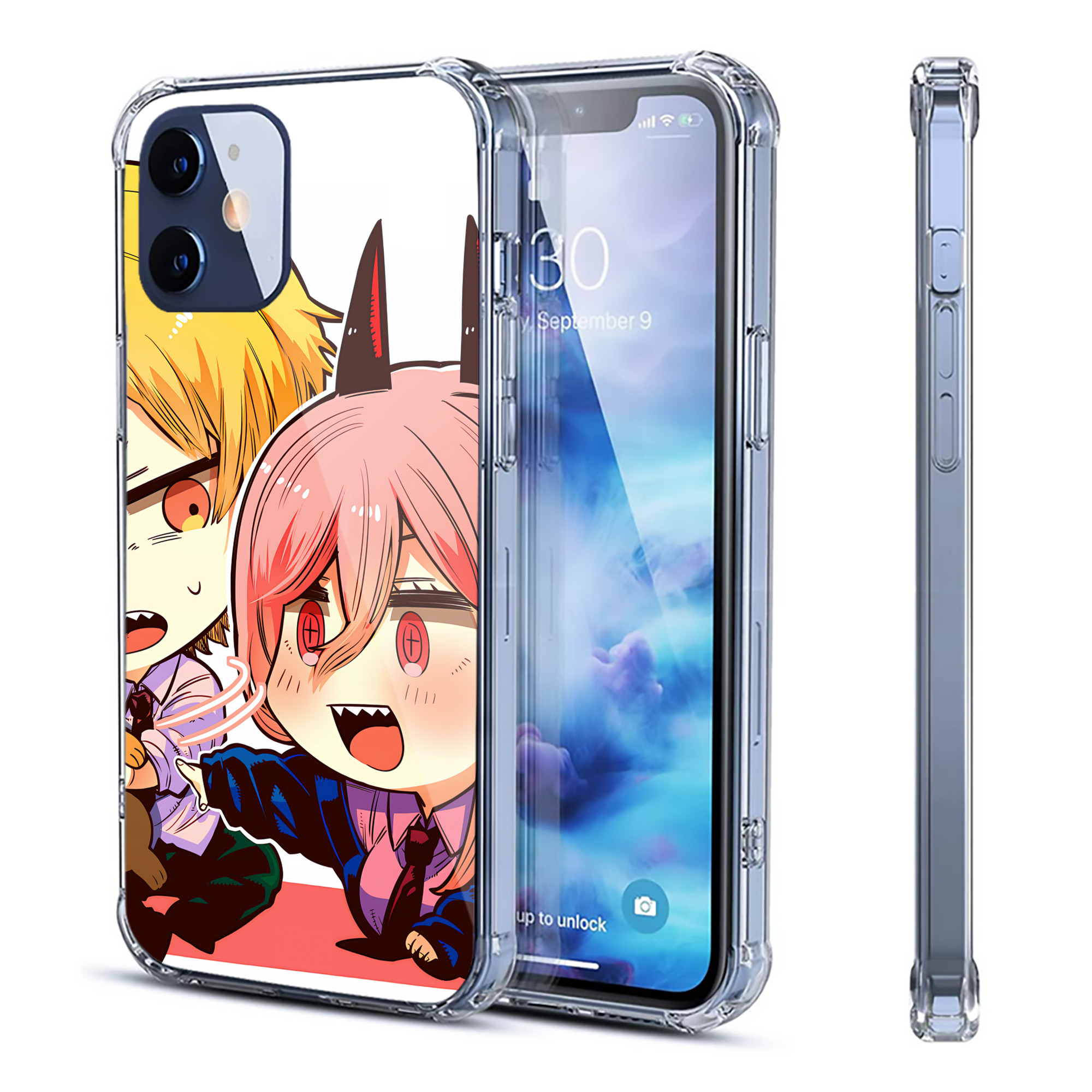 （画像用） SPY×FAMILY间谍家家酒 【iPhone 12シリーズ対応】透明スマホケース（クリアソフトケース）